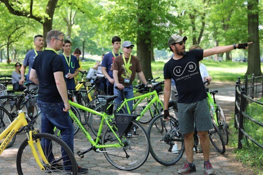 Inside Central Park Bike Tour