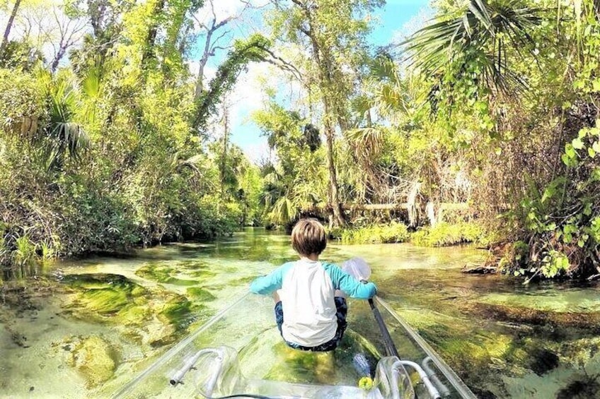 eco kayak tour in rock springs