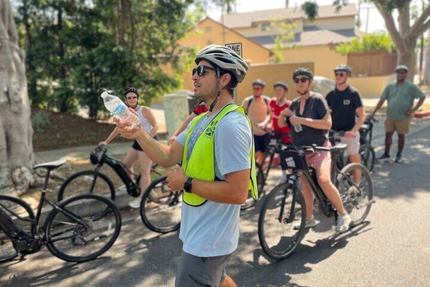 Water stop in Beverly Hills