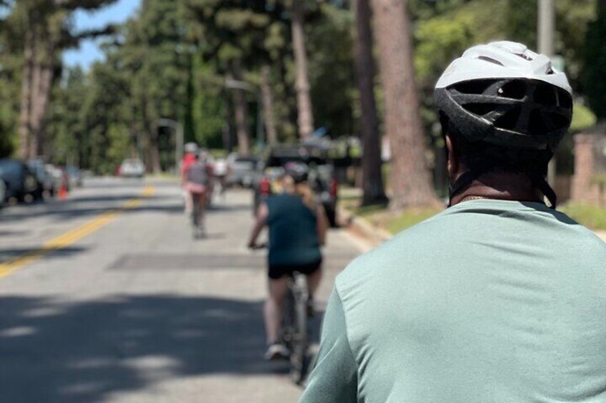 Cycling through Beverly Hills