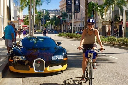 Beverly Hills Tour - Movie Star Homes en LA Sightseeing op elektrische fiet...