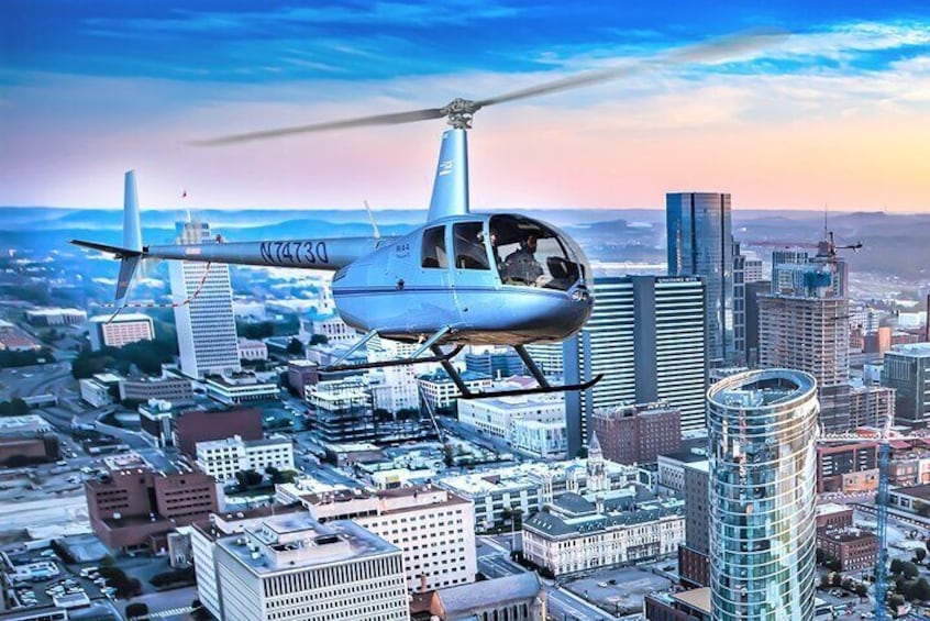 Helicopter Tour of Downtown Nashville (approx 15 min)