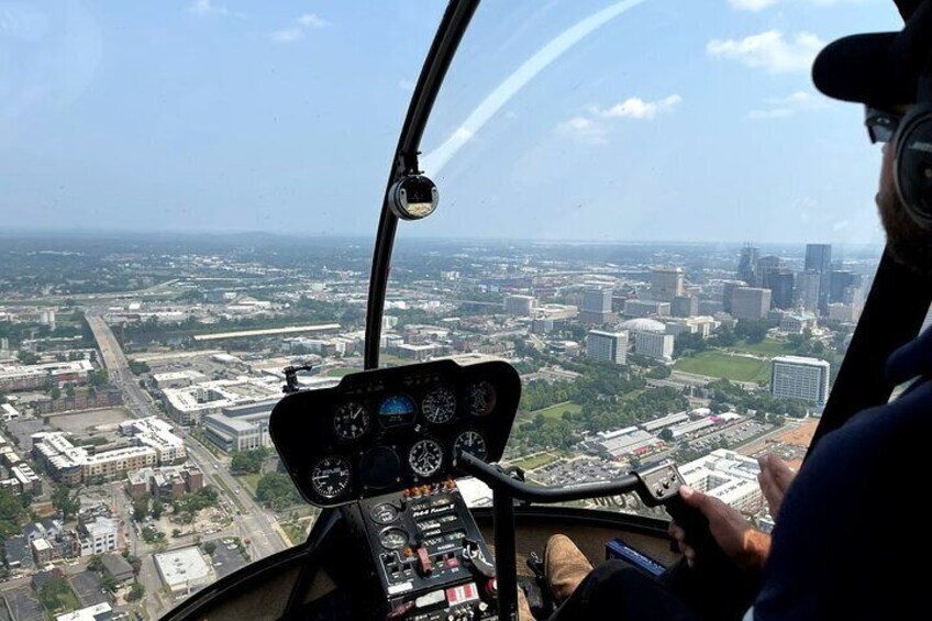 Helicopter Tour of Downtown Nashville