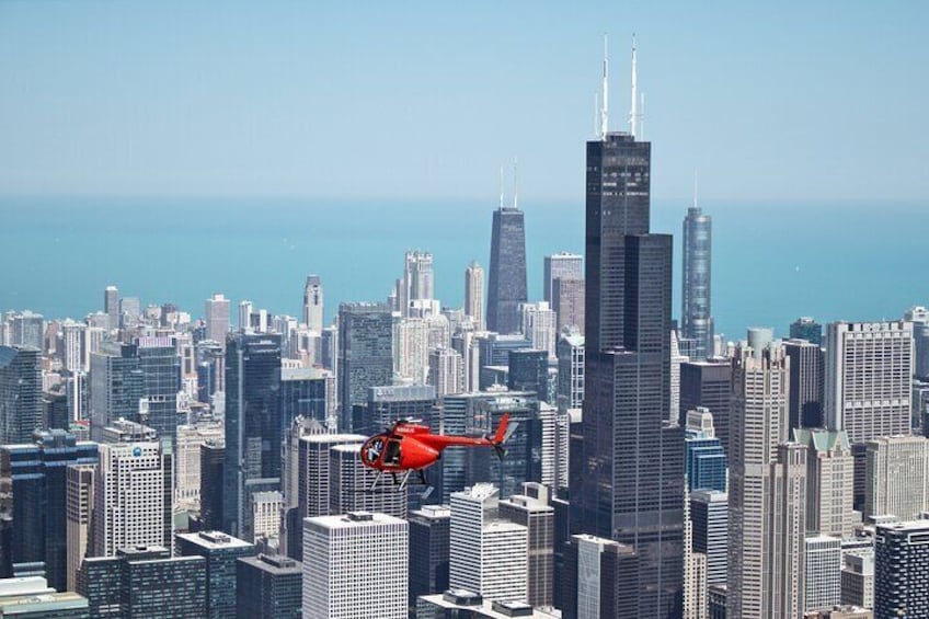 Private 45-Minute Chicago Skyline Helicopter Tour