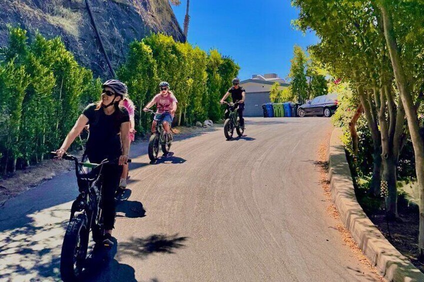 E-Bike Tour to the Hollywood Sign Family Adventure