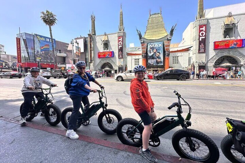 E-Bike Tour to the Hollywood Sign great for families 