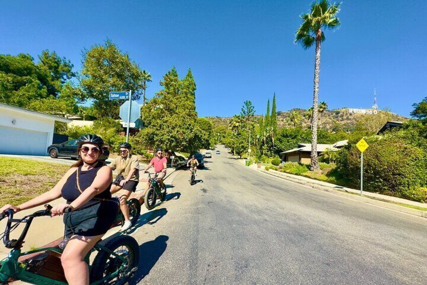 E-Bike Tour to the Hollywood Sign 