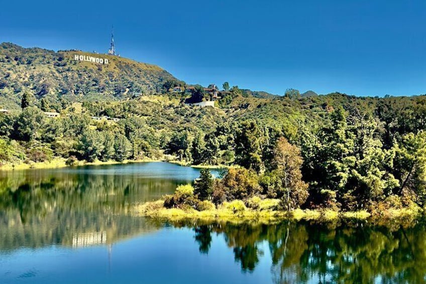 Lake Hollywood Ride on this Los Angeles E-Bike Hollywood Sign Tour