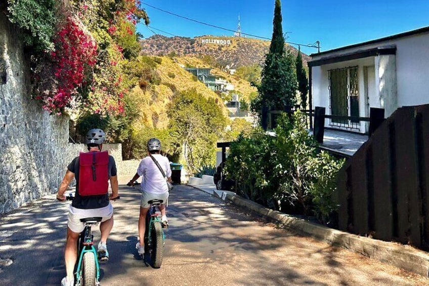 Los Angeles E-Bike Hollywood Sign Tour Adventure with Scott