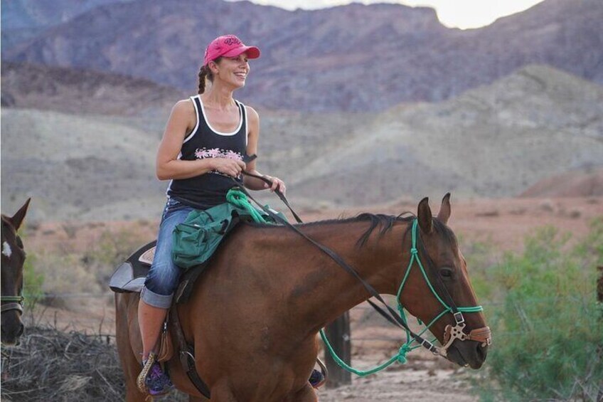 Sunset Horseback Riding Adventure with BBQ Dinner