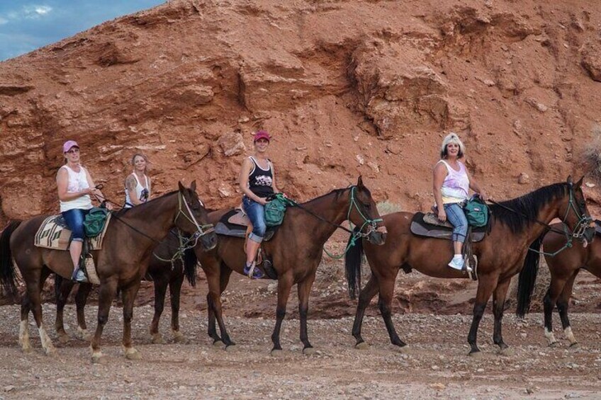 Sunset Horseback Riding Adventure with BBQ Dinner