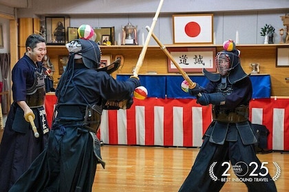 【武士体验】东京 2 小时正宗武士剑道体验（英语导游）