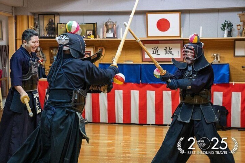 2-Hour Genuine Samurai Experience: Kendo in Tokyo