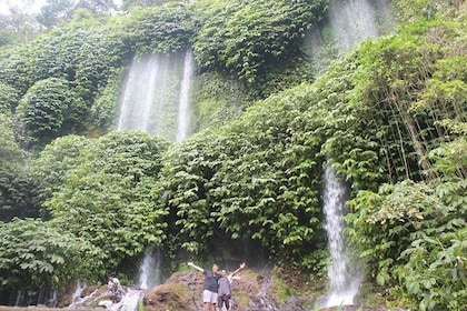 Lombok Private Tour Waterfall And Traditional Village Including Beach