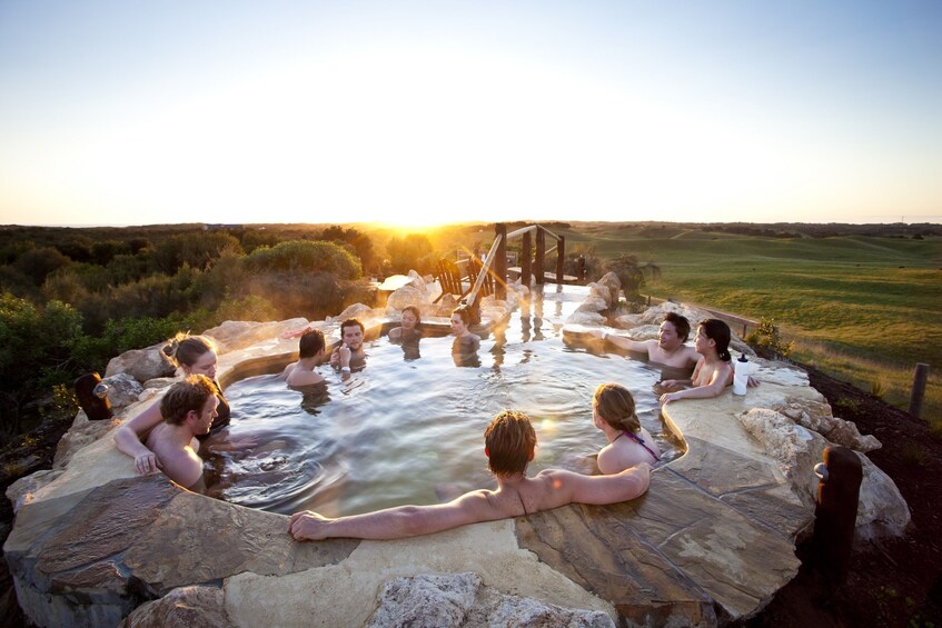 Peninsula Hot Springs Morning Express Shuttle with Bath House Spa Entry