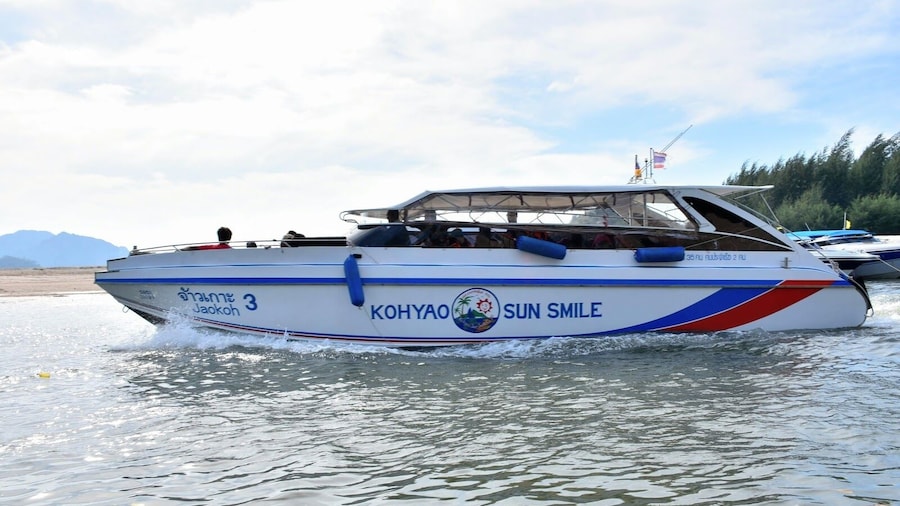 Ao Nang to Phuket by Koh Yao Sun Smile Tour Speed Boat