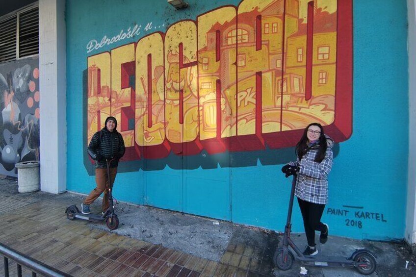 E-Scooter Street Art Tour
