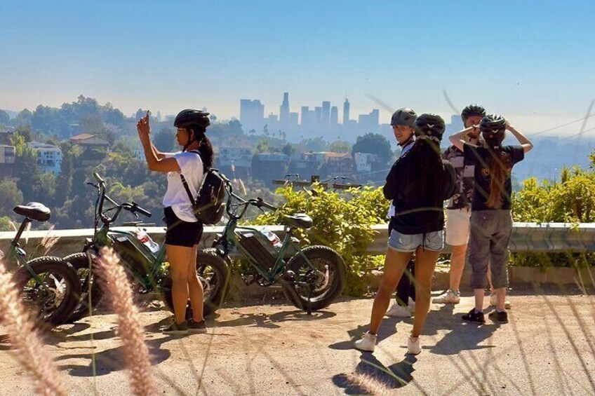 Fun Private E-Bike Tour of Los Angeles.