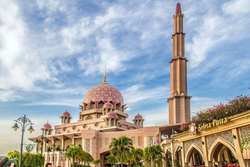 Putrajaya pink mosque