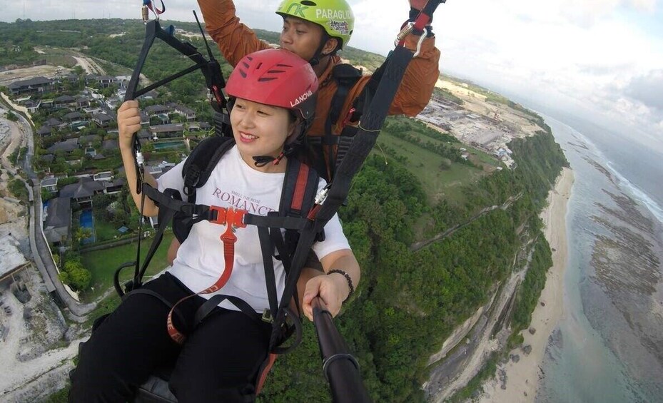 Paragliding Adventure at Timbis Beach