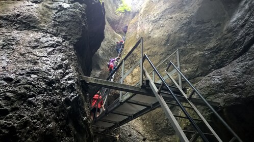 จาก Brasov: ทริปหนึ่งวันไปยัง Seven Ladders Canyon
