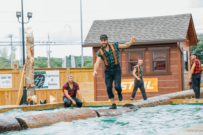 Lumberjack Feud Show & Adventure Park Admission COMBO