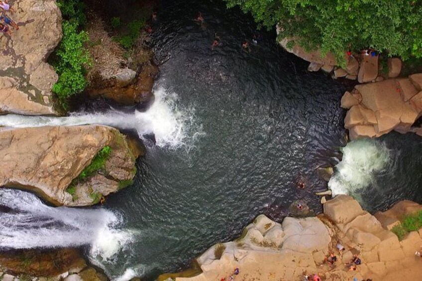 Show item 2 of 6. Malacatiupan waterfall.