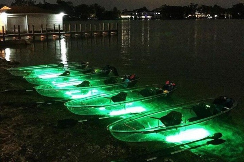 Clear Kayak Glow in the Dark Tour Through Winter Park