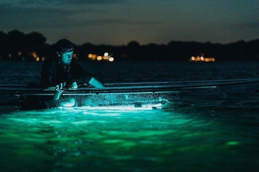 Clear Kayak Glow in the Dark Tour Through Winter Park 