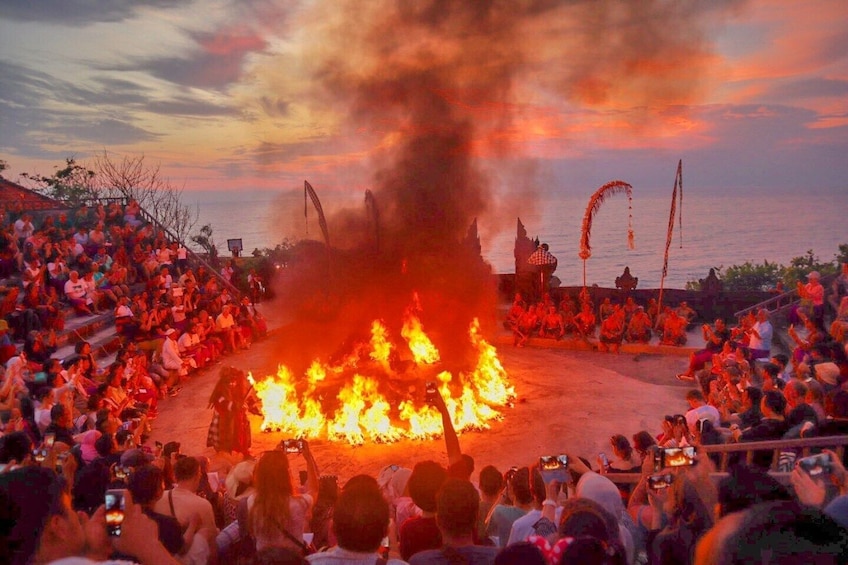 Uluwatu Temple Sunset and Kecak Fire Dance