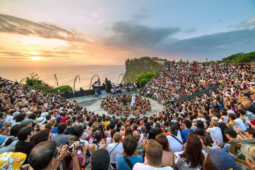 Uluwatu Temple Sunset and Kecak Fire Dance