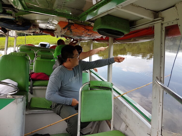 Alligator Watching And Piranhas Fishing In Manaus