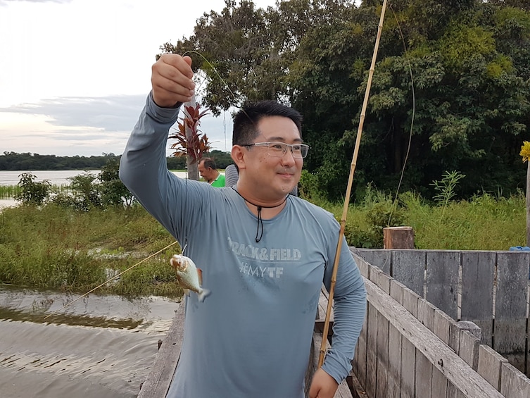 Alligator Watching And Piranhas Fishing In Manaus