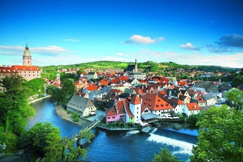 Cesky Krumlov from other site