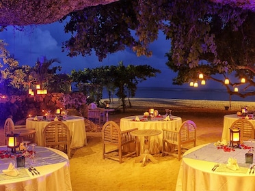 Romantic Private Beach Cave Dinner in Nusa Dua Bali