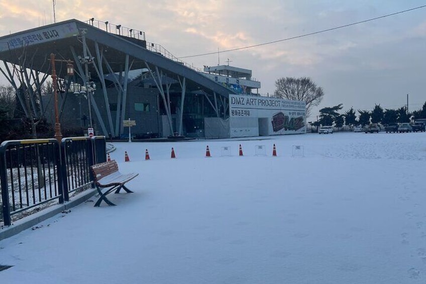 Best Full Day DMZ Tour from Seoul Guided Tour with Red Suspension Bridge