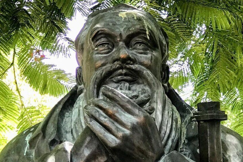 Confucius must make an appearance on one of the Trixity trails - surely?