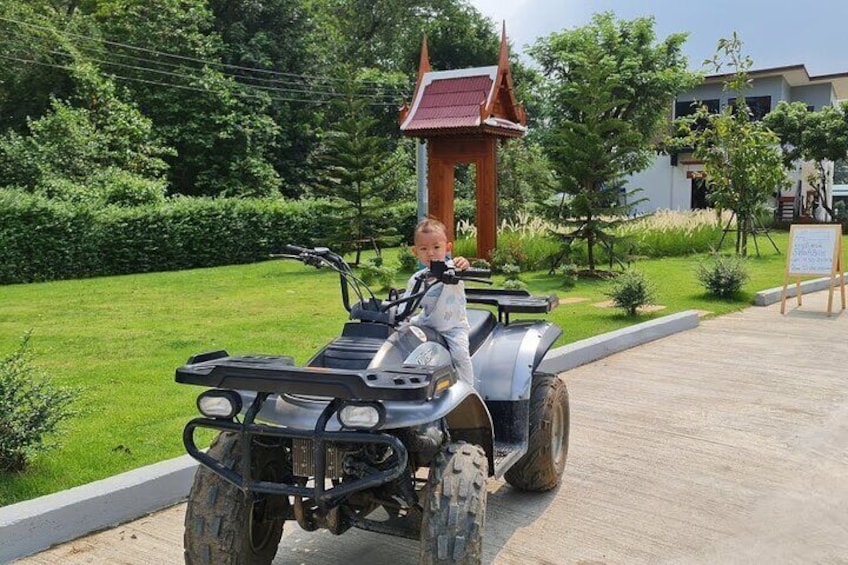 ATV Ride Through Cultural Triangle at Ayutthaya Heritage Town