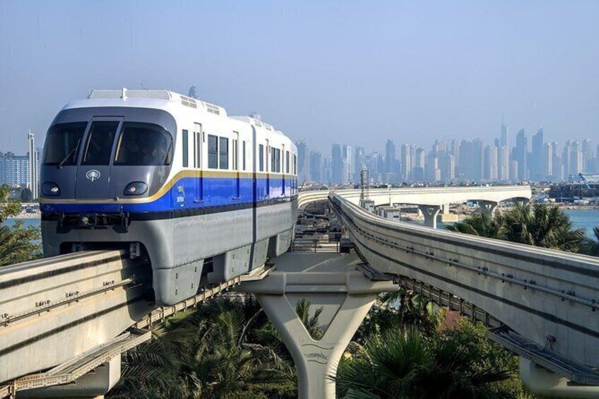 Dubai City tour with One way Monorail on Sharing Transfers