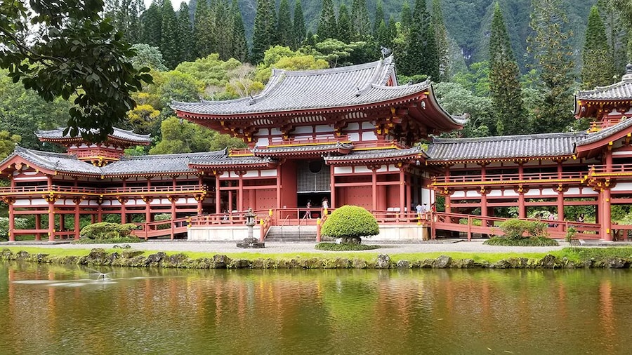 The Byodo-In Temple in Oahu