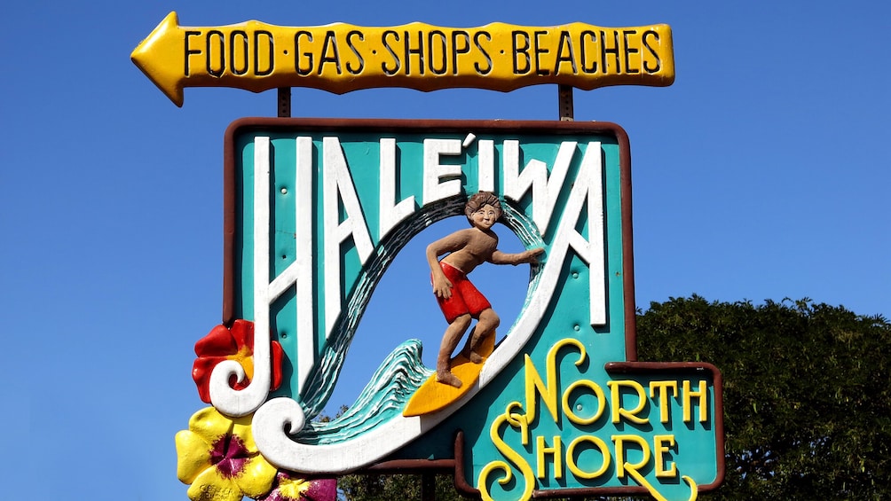 Haleiwa North Shore signage