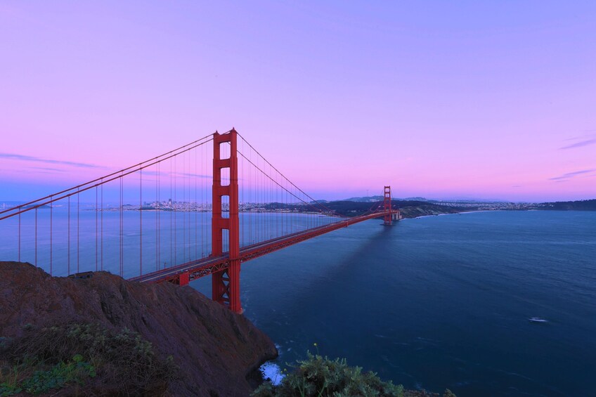 Show item 3 of 3. Bay Area Sunset Flight