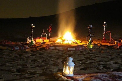 Overnight Desert Safari Abu Dhabi with Private Tent and Hot BBQ Dinner