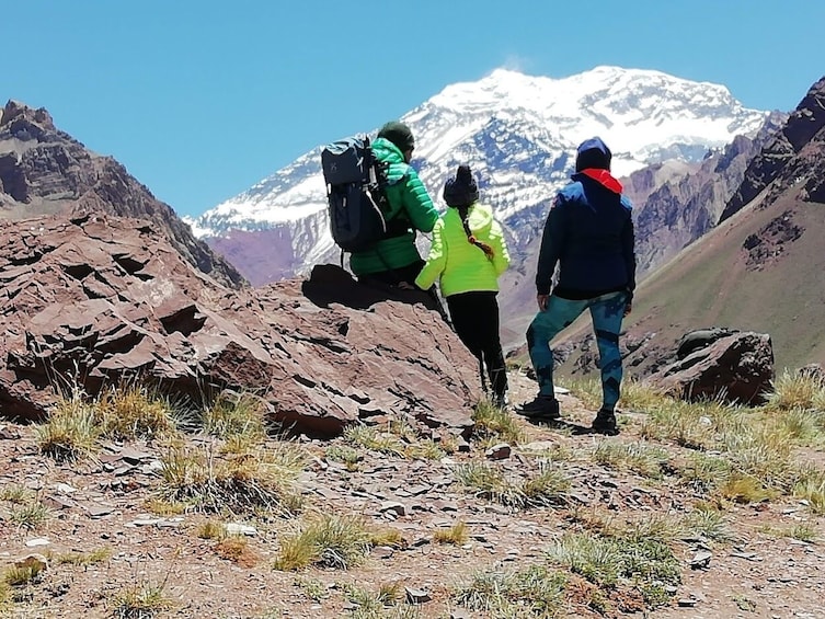 Aconcagua hiking tour Quebrada del Durazno