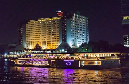 Crucero con cena de 2 horas en el Chao Phraya Princess