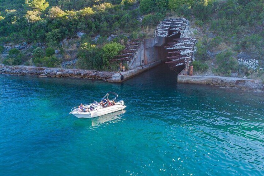 Ticket Tour: Blue Cave, Mamula Island, Submarine Tunnel, Lady of the Rocks (3hr)