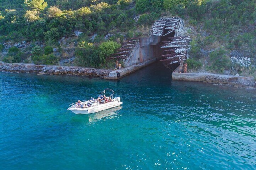 Ticket Tour: Blue Cave, Mamula Island, Submarine Tunnel, Lady of the Rocks (3hr)