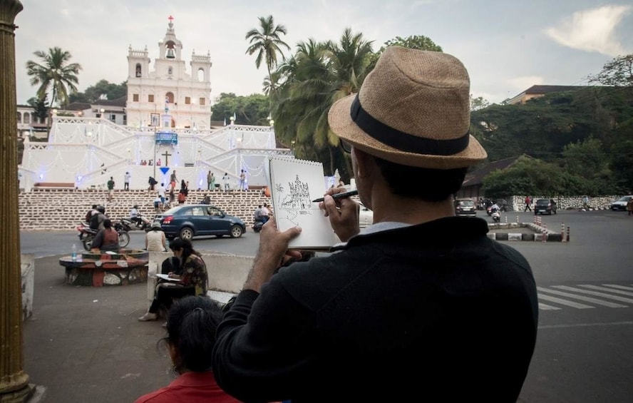 Show item 2 of 5. Goa Fontainhas Heritage Walking Join in Tour