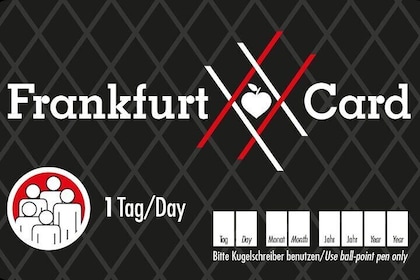 Biglietto per gruppi di 1 giorno Frankfurt Card