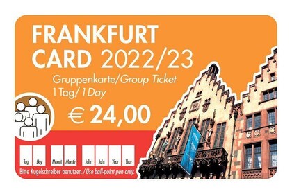 Frankfurt Card 1 Day Group Ticket